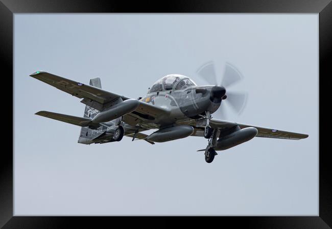 EMB 314 Super Tucano Framed Print by J Biggadike