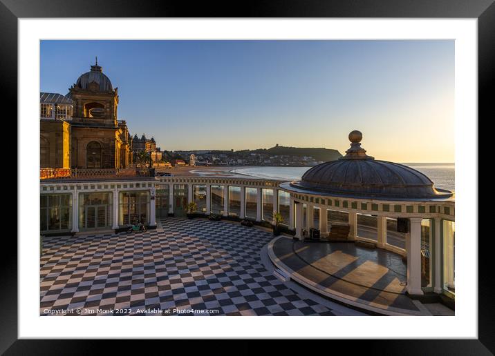 Scarborough Spa Complex, North Yorkshire Framed Mounted Print by Jim Monk