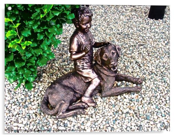 Bronze sculpture Acrylic by Stephanie Moore