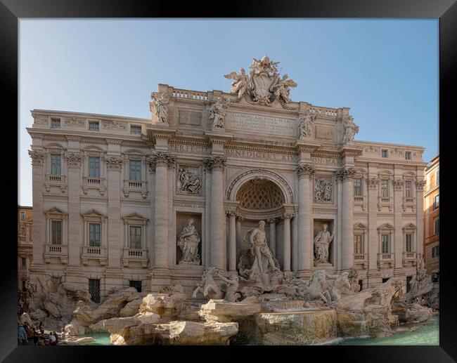 Trevi Fountain Framed Print by Simon Westwood