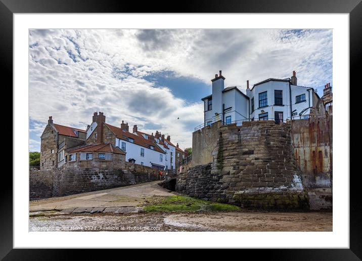 Robin Hood's Bay, Yorkshire Framed Mounted Print by Jim Monk