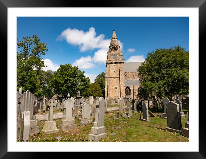 St Machar’s Cathedral, Aberdeen Framed Mounted Print by Chris Yaxley