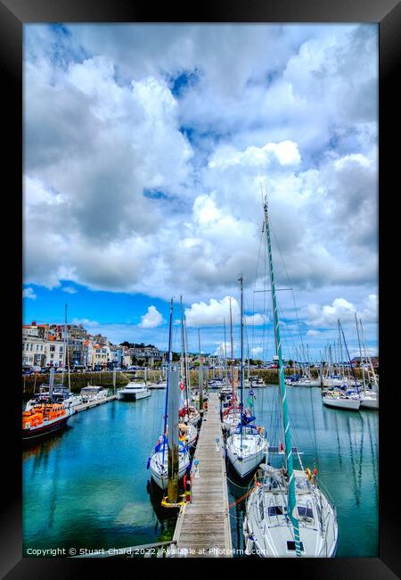 St. Peter Port Guernsey Framed Print by Travel and Pixels 