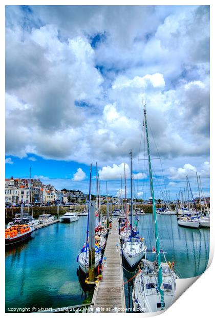 St. Peter Port Guernsey Print by Travel and Pixels 