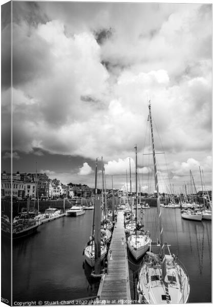 St. Peter Port Guernsey Canvas Print by Travel and Pixels 
