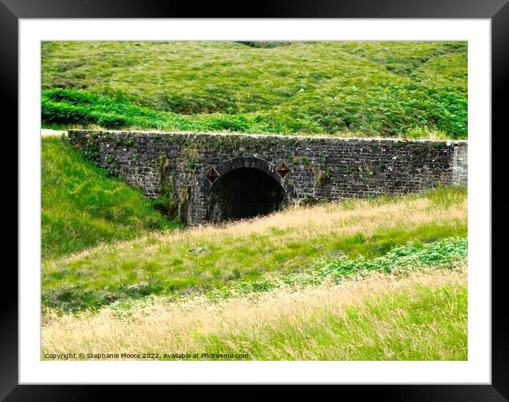 Ancient Stone Bridge Framed Mounted Print by Stephanie Moore