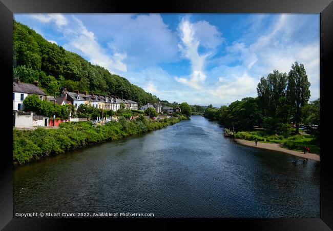 River Lee in Cork, Ireland Framed Print by Travel and Pixels 