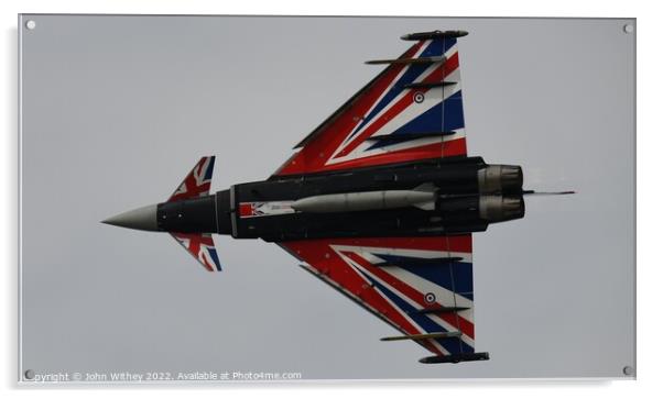 Blackjack Eurofighter Typhoon Acrylic by John Withey