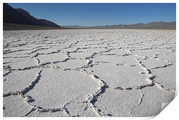 Badwater Basin, Death Valley Print by Sharpimage NET