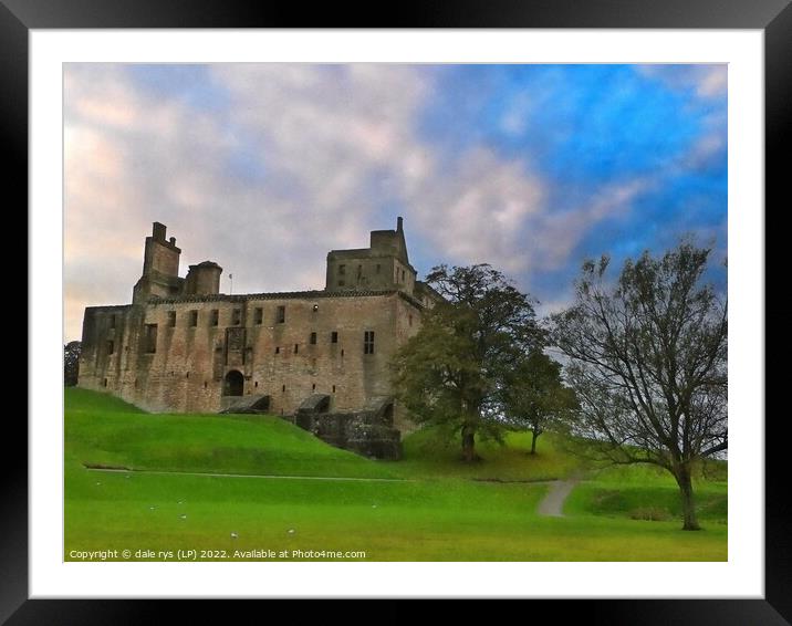 Linlithgow palace Framed Mounted Print by dale rys (LP)