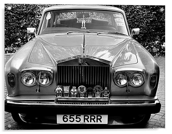 Othersrolls Royce silver shadow 1979  Acrylic by Tony Williams. Photography email tony-williams53@sky.com