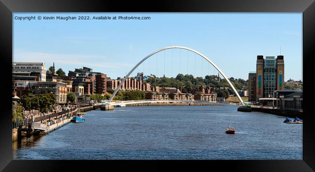 The Millennium Bridge Framed Print by Kevin Maughan