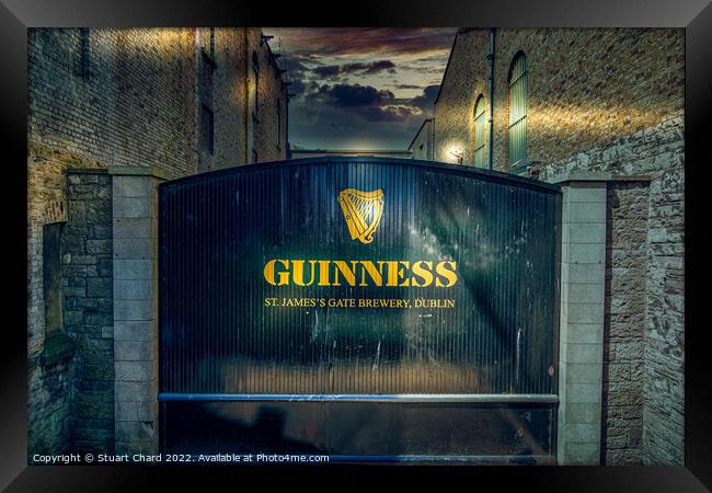 The Guiness Gates Framed Print by Travel and Pixels 