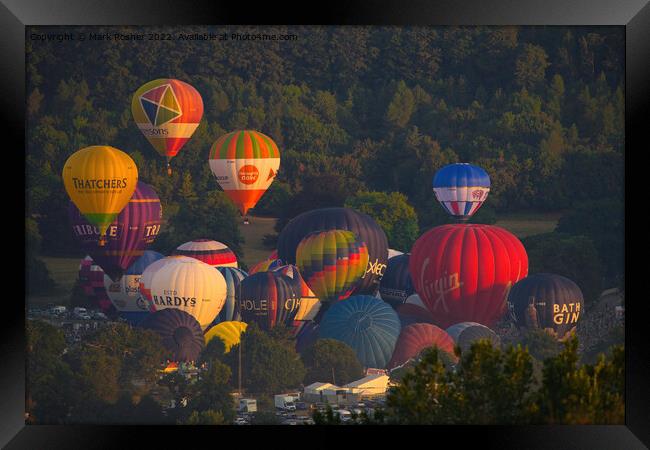 Bristol Balloon Fiesta Framed Print by Mark Rosher