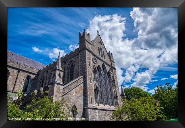 St Patrick's Cathedral Dublin  Framed Print by Travel and Pixels 