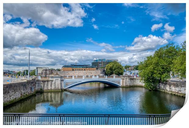 Sean Heuston Bridge Dublin Print by Travel and Pixels 