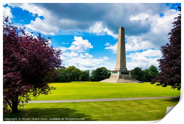 The Wellington Monument Dublin Print by Travel and Pixels 
