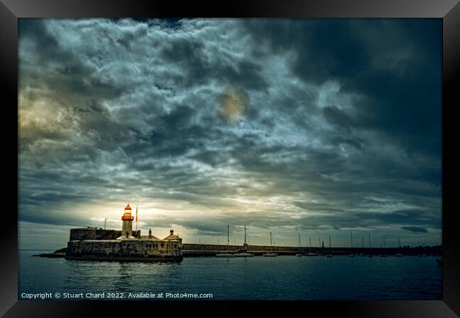 Dun Laoghaire Harbour Dublin Framed Print by Travel and Pixels 