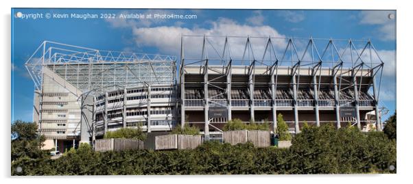 St James Park Football Stadium Acrylic by Kevin Maughan