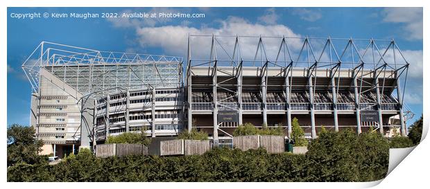 St James Park Football Stadium Print by Kevin Maughan