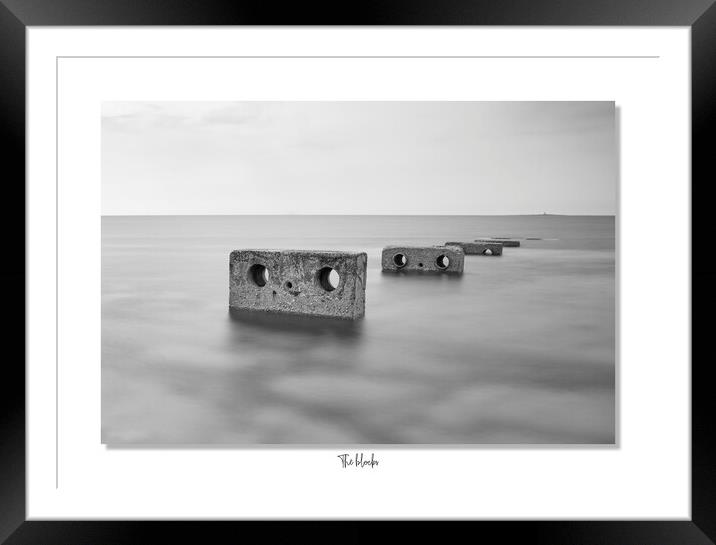 The blocks Framed Mounted Print by JC studios LRPS ARPS