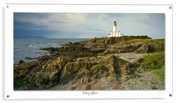 Turnberry lighthouse Acrylic by JC studios LRPS ARPS