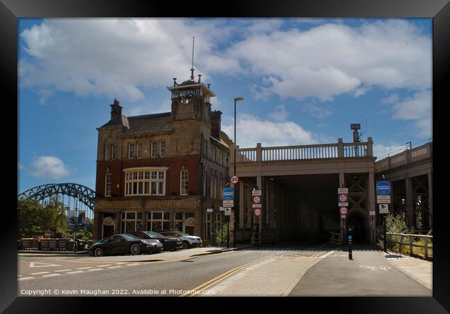 The Bridge Hotel Newcastle Upon Tyne Framed Print by Kevin Maughan