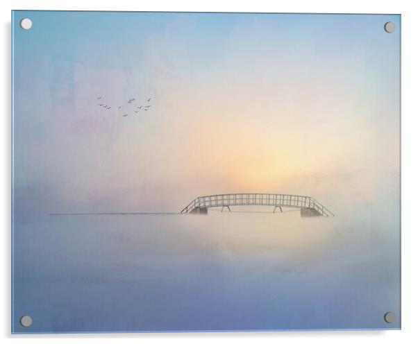 The Bridge to Nowhere  Acrylic by Anthony McGeever
