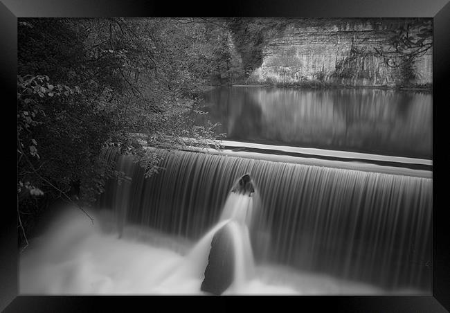 Water cum Jolly and Cressbrook Millpond, Derbyshir Framed Print by Scott Simpson