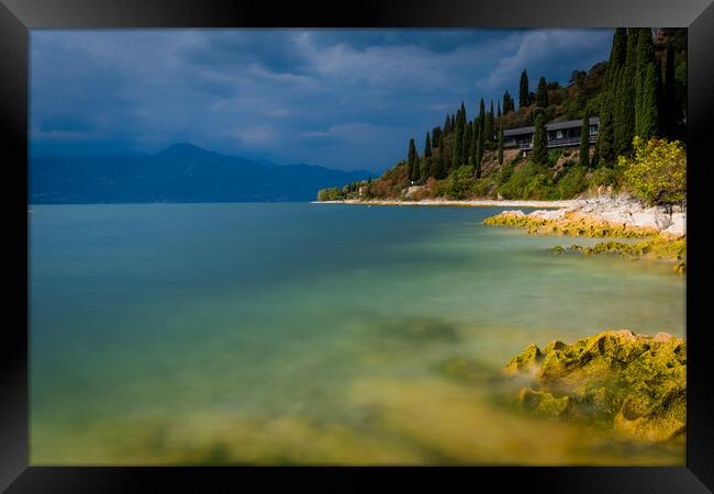 Storm stillness  Framed Print by Jonny Gios