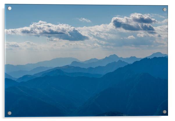 Dolomites Layers Acrylic by Jonny Gios