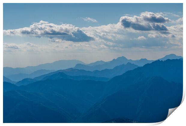 Dolomites Layers Print by Jonny Gios
