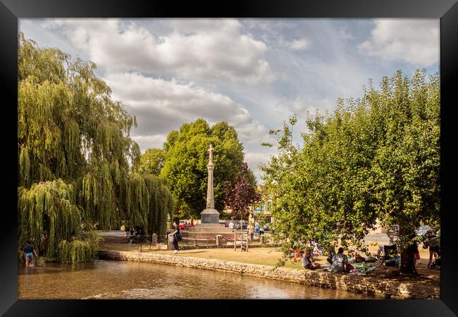 Beautiful Bourton-on-the-Water Framed Print by Wendy Williams CPAGB