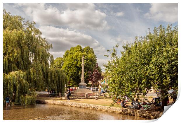 Beautiful Bourton-on-the-Water Print by Wendy Williams CPAGB