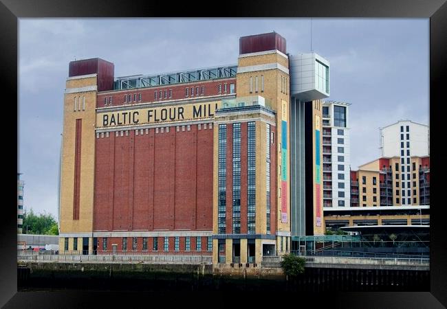 Baltic Flour Mills Art Centre Framed Print by Martyn Arnold