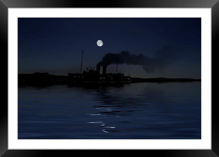 The Night Boat to Cairo Framed Mounted Print by Simon Westwood