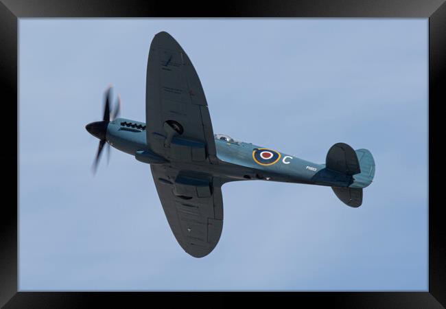 Supermarine Spitfire PRXIX PS853 Framed Print by J Biggadike