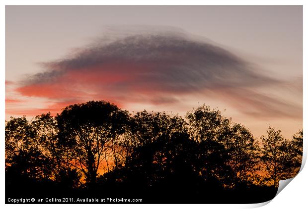 Lenticular Sunset Print by Ian Collins