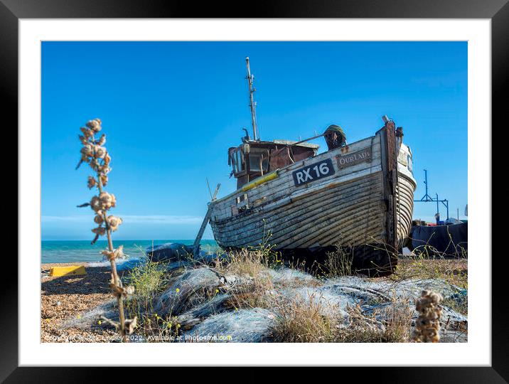 Our Lady RX 16 Framed Mounted Print by Rick Lindley