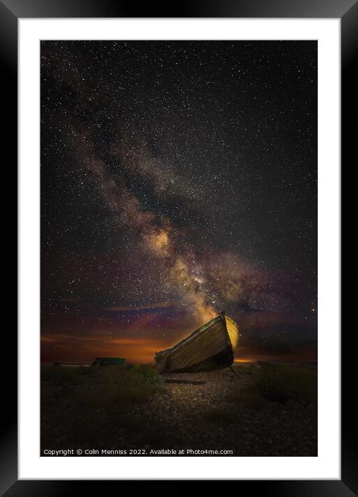 Fishing For Stars Framed Mounted Print by Colin Menniss