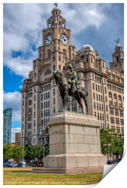 Royal Liver Building Print by Travel and Pixels 