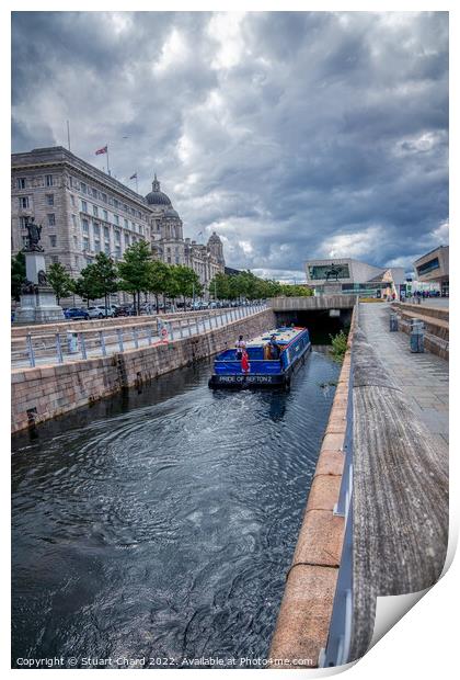 Liverpool Canal Link Print by Travel and Pixels 
