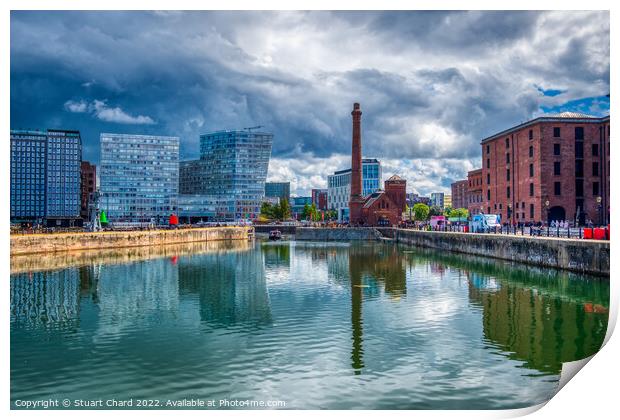 Royal Albert Dock LiverpoolOutdoor  Print by Travel and Pixels 
