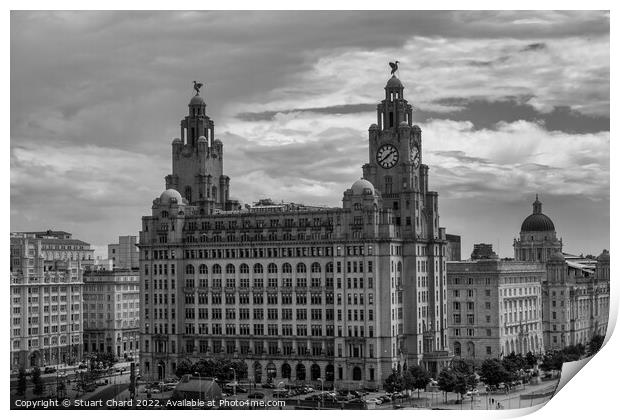 Liver Building Liverpool Print by Travel and Pixels 