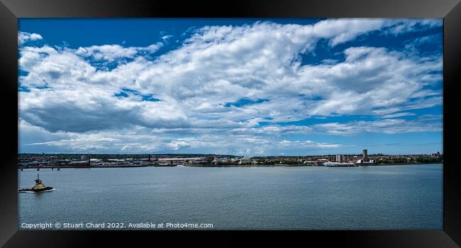 River Mersey Liverpool Framed Print by Travel and Pixels 
