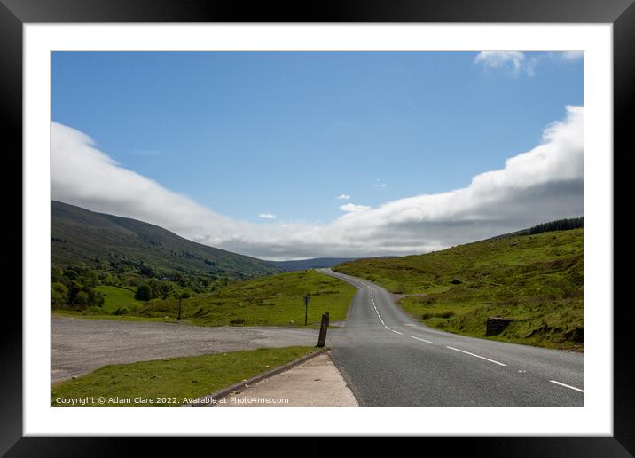 Horseshoe Pass Adventure Framed Mounted Print by Adam Clare