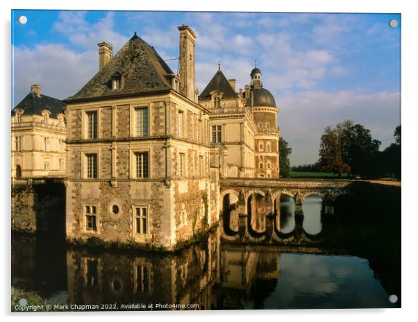 Château de Serrant, Loire, France Acrylic by Photimageon UK