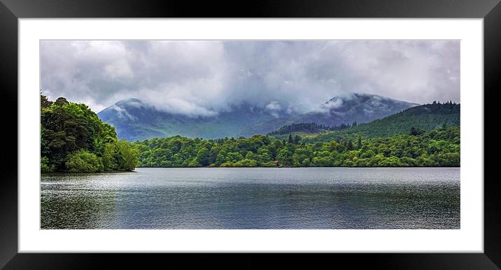 Showery June Day at Derwentwater Framed Mounted Print by Tom Gomez