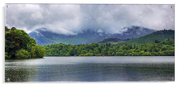 Showery June Day at Derwentwater Acrylic by Tom Gomez