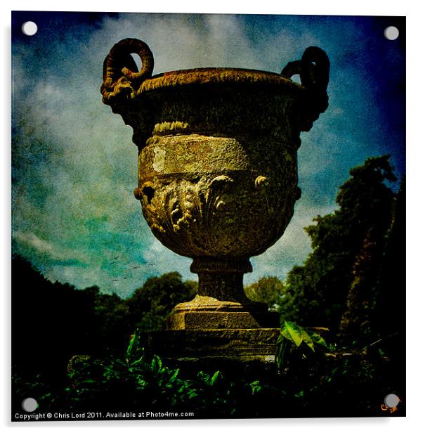 Classic Monumental Urn Acrylic by Chris Lord